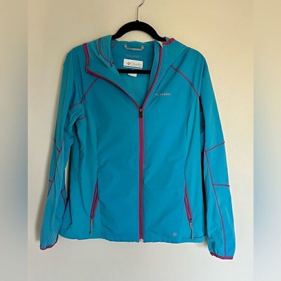 *2/$30* Columbia Omni-Shield windbreaker light jacket size large - Picture 1 of 7